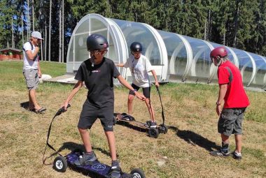 Partez à la découverte du Mountainboard à Morillon 1100 Les Esserts !