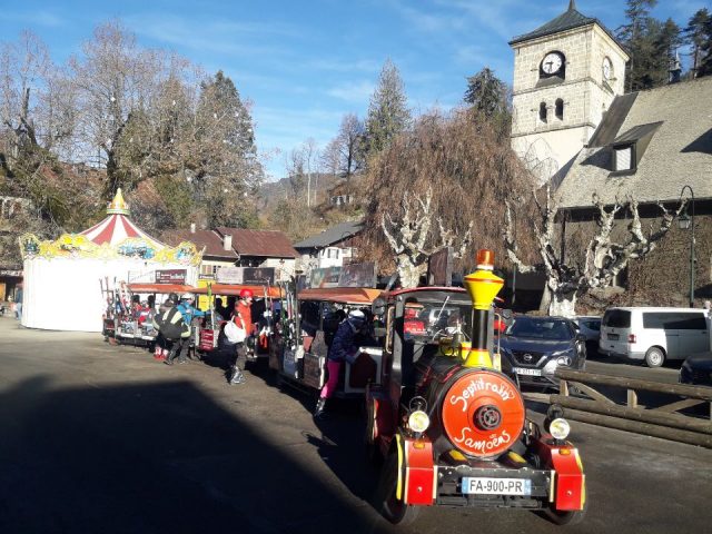 Circuit commenté de Samoëns en hiver