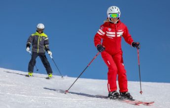 Cours de ski pour déficients mentaux