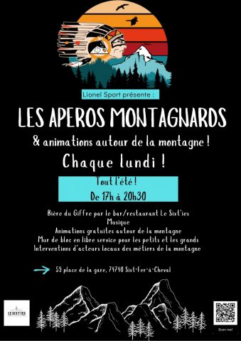 Affiche les apéros montagnards