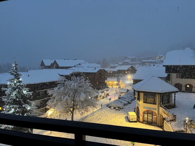 vue terrasse hiver