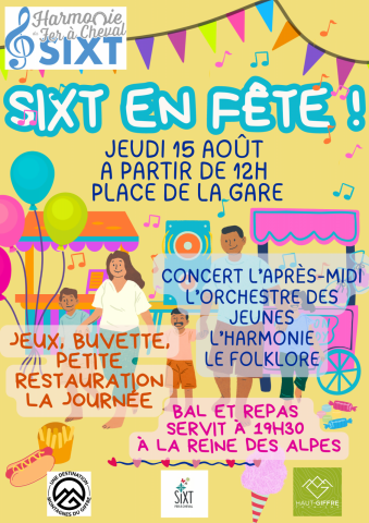 Affiche Sixt en fête