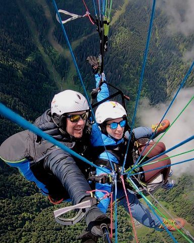 bapteme de parapente