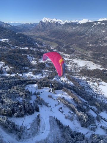 Baptême de l’air en hiver