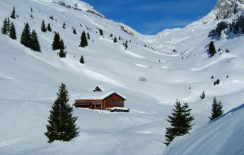 Le Col de Bostan (itinéraire raquette non balisé)