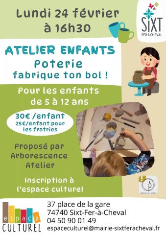 Atelier poterie enfants_Sixt-Fer-à-Cheval