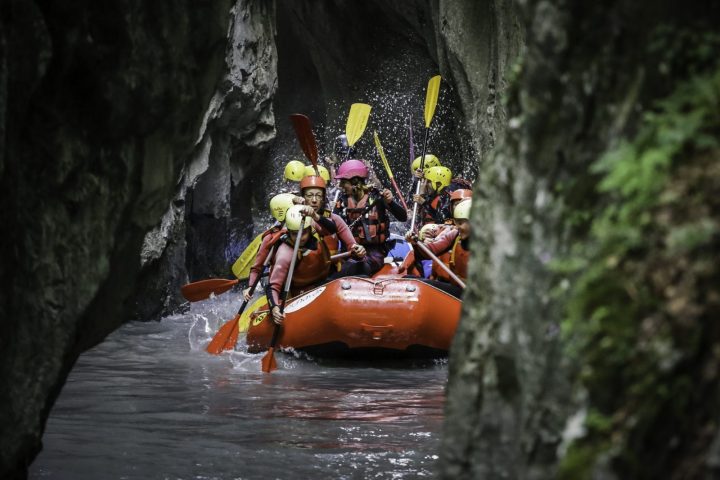 Les Gorges des Tines en Raft