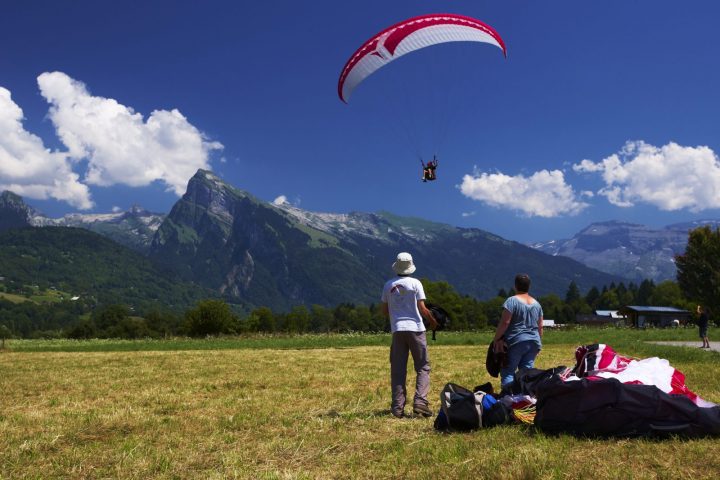 baptème de parapente été